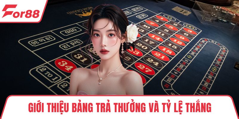 Roulette - Luật Chơi, Chiến Lược Và Mẹo Quay Bánh Xe May Mắn Giới thiệu bảng trả thưởng và tỷ lệ thắng